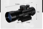3X44 Green Red Dot Sight Scope 2X40 Red Dot 3X42 Tactical Optics Riflescope Fit 11/20mm Rail 1X40 Sight for Hunting