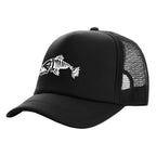 Men Outdoor Fishing Cap Fishing Hat Trucker Caps Hunting Has Fish Bones Snapback Hat MZ-495