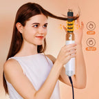 5 in 1 Hair Dryer Hot Comb Set Professional Curling Iron Hair Straightener Styling Tool For Professional Hair Dryer Household