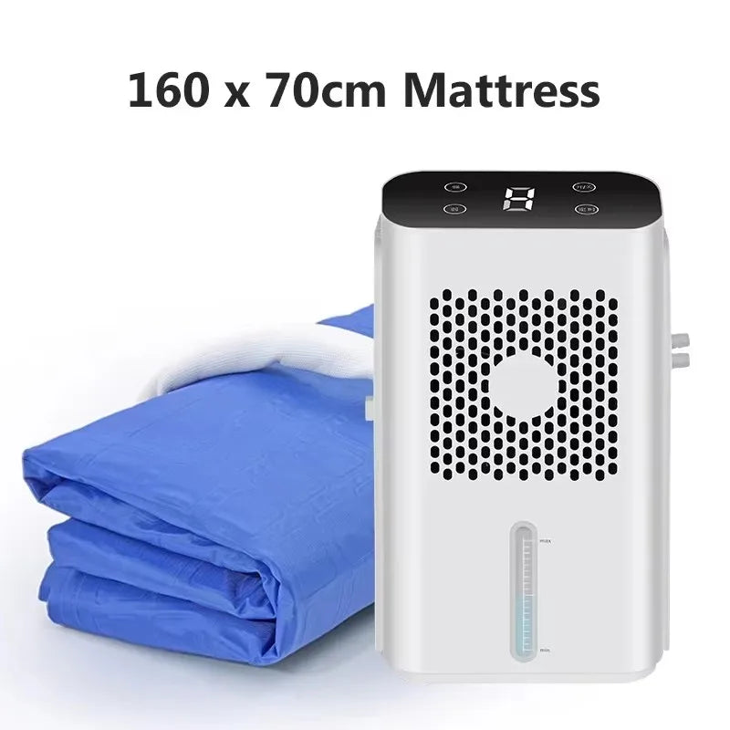 Water Circulation Refrigeration Mattress Water-cooled Air-conditioned Pad Cooling down Fan Relieve Heat Bed Sofa Cushion Cooler