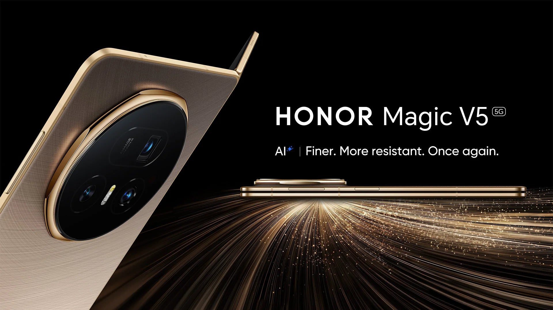 HONOR Magic V5 Global Version Original Snapdragon 8 Elite  5G Smartphone Dual HDR OLED Display 5820mAh 7.95" 66W SuperCharge