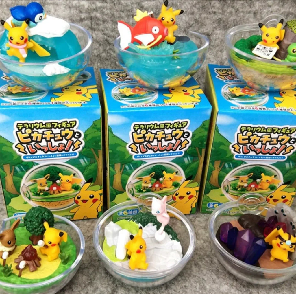 Pokemon Starry Sky Pikachu Mystery Box Eevee Blind Box Anime Figures Snorlax Surprise Gift Colletions Toy