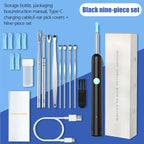 Visual Ear Wax Cleaner with Camera Safe Earwax Removal Endoscope with 5M Camera Luminous Otoscope Ear Cleaning Tools Ear Care