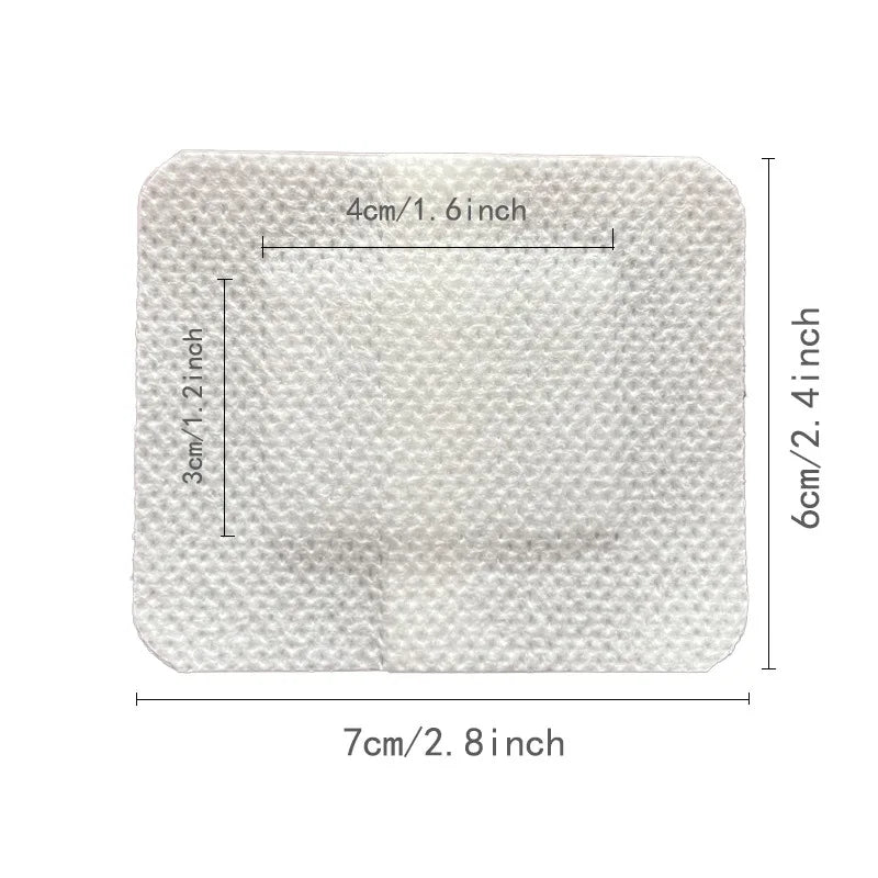 12/25/50Pcs Large Size Hypoallergenic Non-woven Wound Dressing Band Aid Bandage 6*7 10*10 10*15 10*25cm