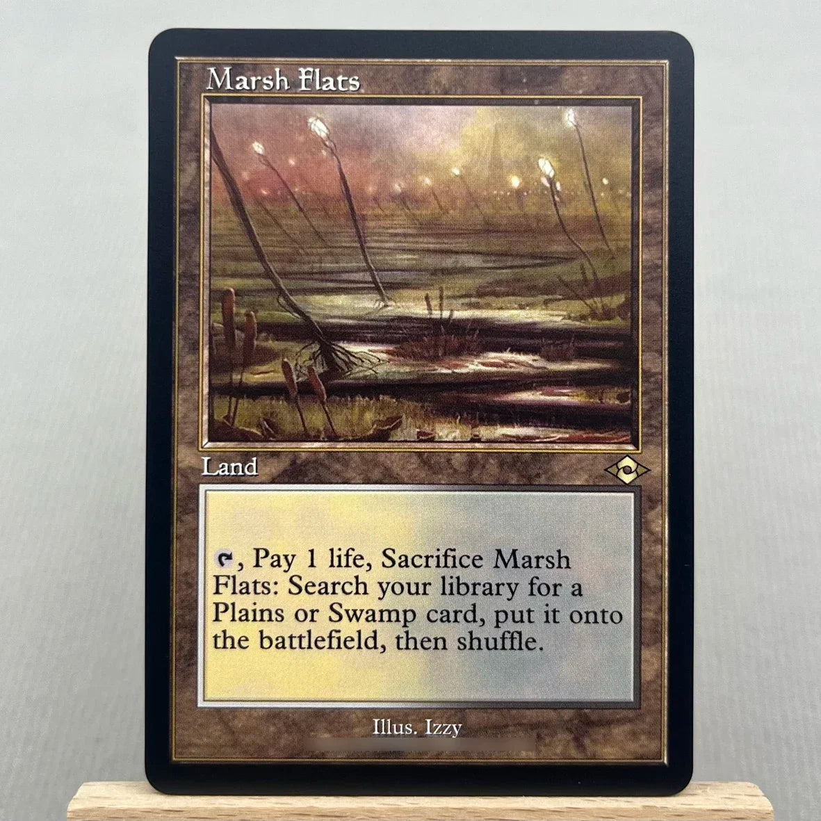MH3 MH2 HOLO10-03 TCG magical Cards for Home Play Proxy fetch land Marsh Flats the Arid Mesa Misty Rainforest gathering