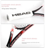 HEAD 2026 New Carbon Tennis Racket for Men Women Tenis Raquete Blue