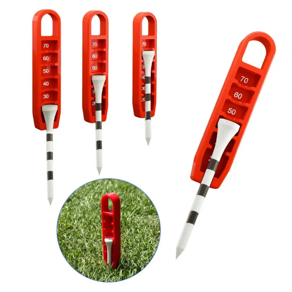 Golf Tee Elevator 3D Printed Golf Tee Height Gauge Portable Tee Height Setter Precise Placement at 20-70mm Gift for Golfers Main image