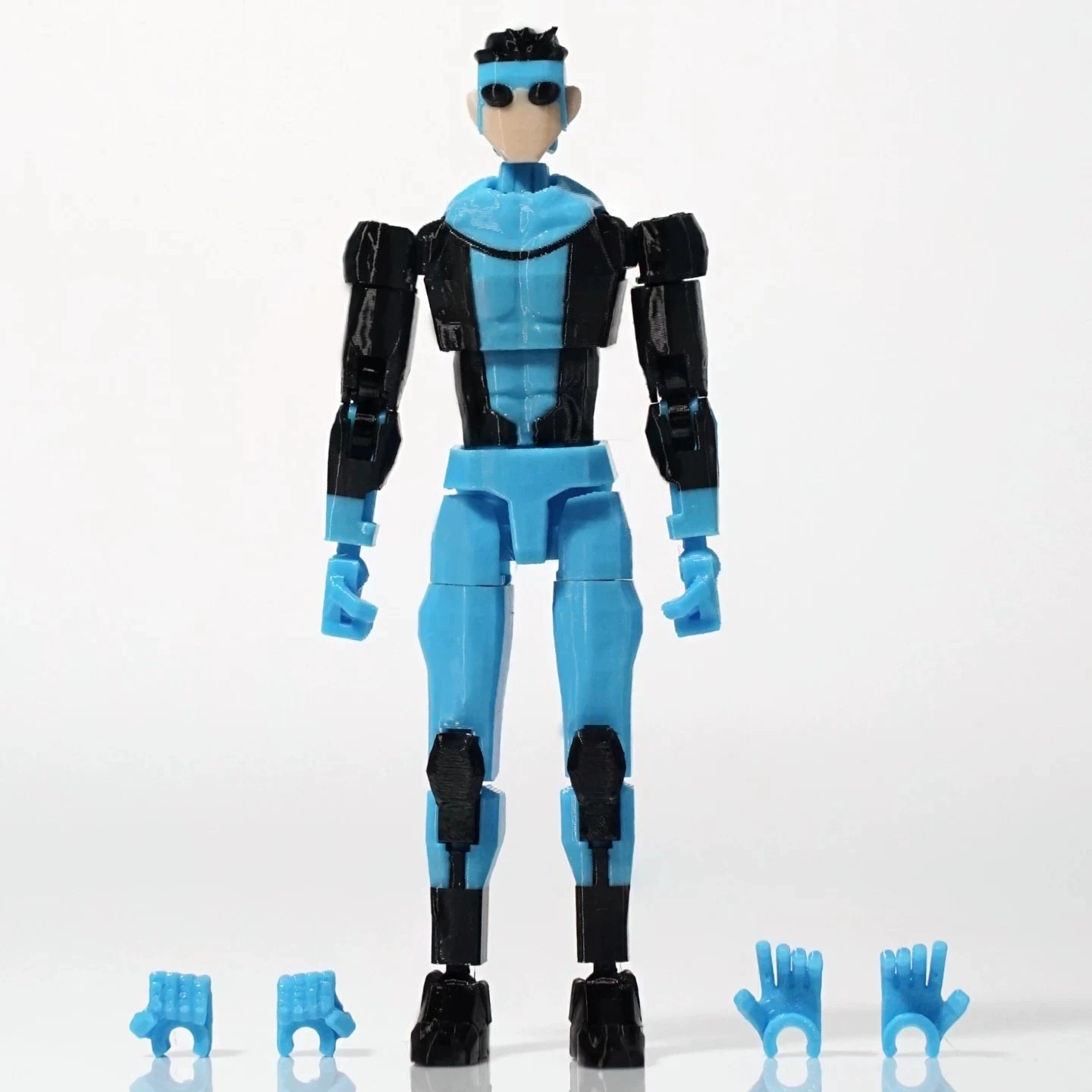 In Stock New 3d Printed Invincible Toys Action Figures T13 Dummy 13 Superheroes Multi-Jointed Movable Shapeshift Toys