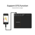 Gaomon S620 Graphics Tablet 6.5*4 Inch Small Drawing Digital Tablet for OSU Note-taking Painting Compatible with Android Phone