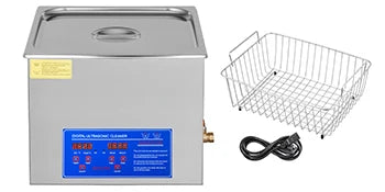 VEVOR Ultrasonic Cleaner Ultrasound Cleaner Portable Ultrasound cleaning Machine Multifunction 1.3L-30L Diswasher Home Appliance