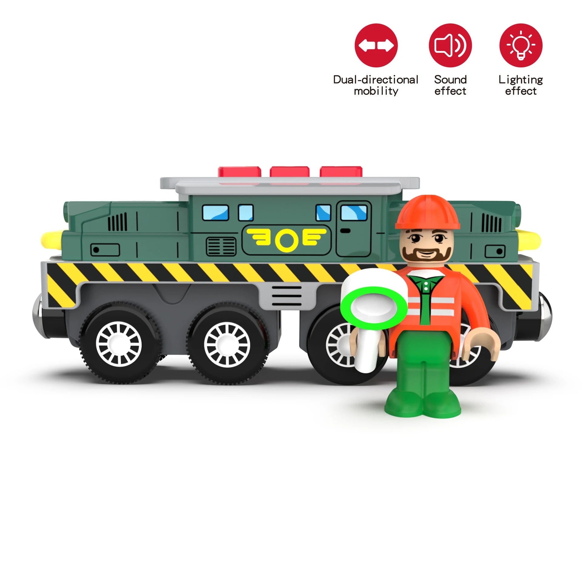 Train Track Wooden Train Toys Magnetic Set Electric Car Locomotive Diecast Slot Fit All Wood Brand Biro Railway Tracks for Kids Main image