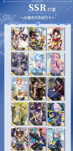 New Goddess Story Card Fufeng Chapter Colorful FlashCard Anime Character Collection Card Games Toys Child Gifts