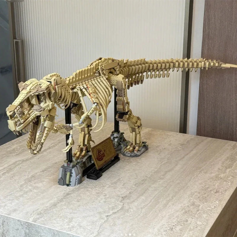 3145pcs 76968 Dinosaur Park Fossils Building Blocks Set Adults Assembled Bricks Model Toy Birthday Gifts Compatible With Set