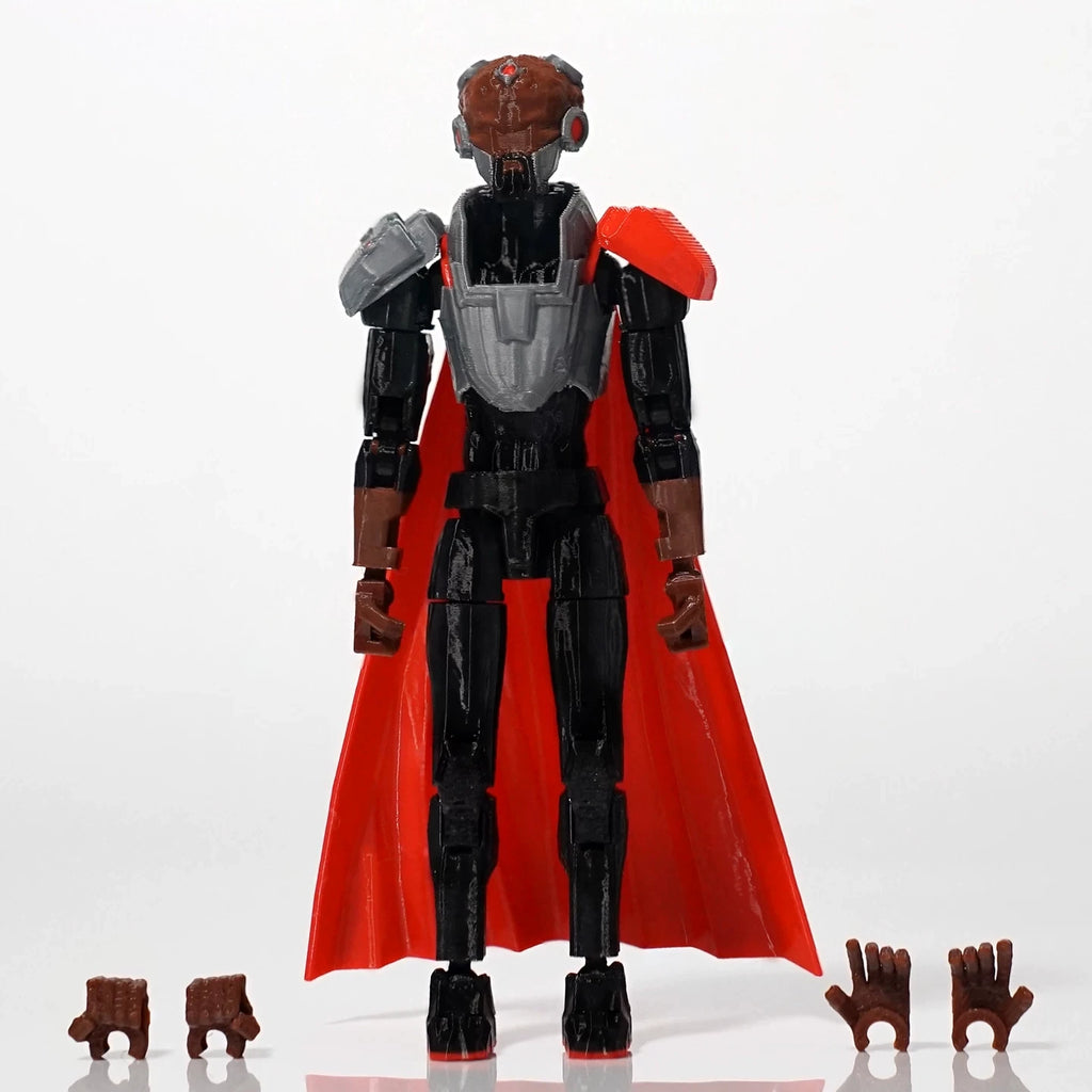 In Stock New 3d Printed Invincible Toys Action Figures T13 Dummy 13 Superheroes Multi-Jointed Movable Shapeshift Toys