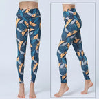 Cloud Hide Yoga Pants Long Sports Leggings Women Fitness Tights Girls High Waist Running Workout Trouser Plus Size Tummy Control