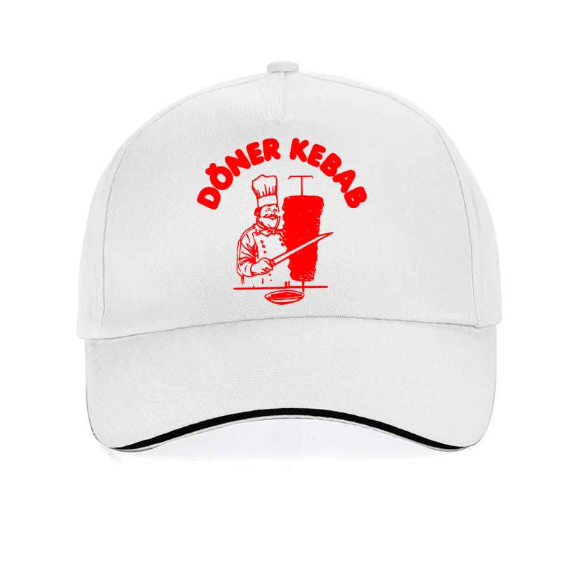 Doner Kebab Fashion Print baseball cap Unisex Outdoor Fishing hunting Hats Casual Summer cotton breathable Caps Main image