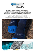 AONIJIE E4846 Sports Long Five-finger Socks Warm and Breathable Terry Socks Suitable for Mountaineering and Cross-country Hiking