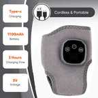 Electric Heat And Vibration Ankle Wrist Massager Hot Compress Therapy Ankle Massage Heated Wrap Support Brace Foot Protector