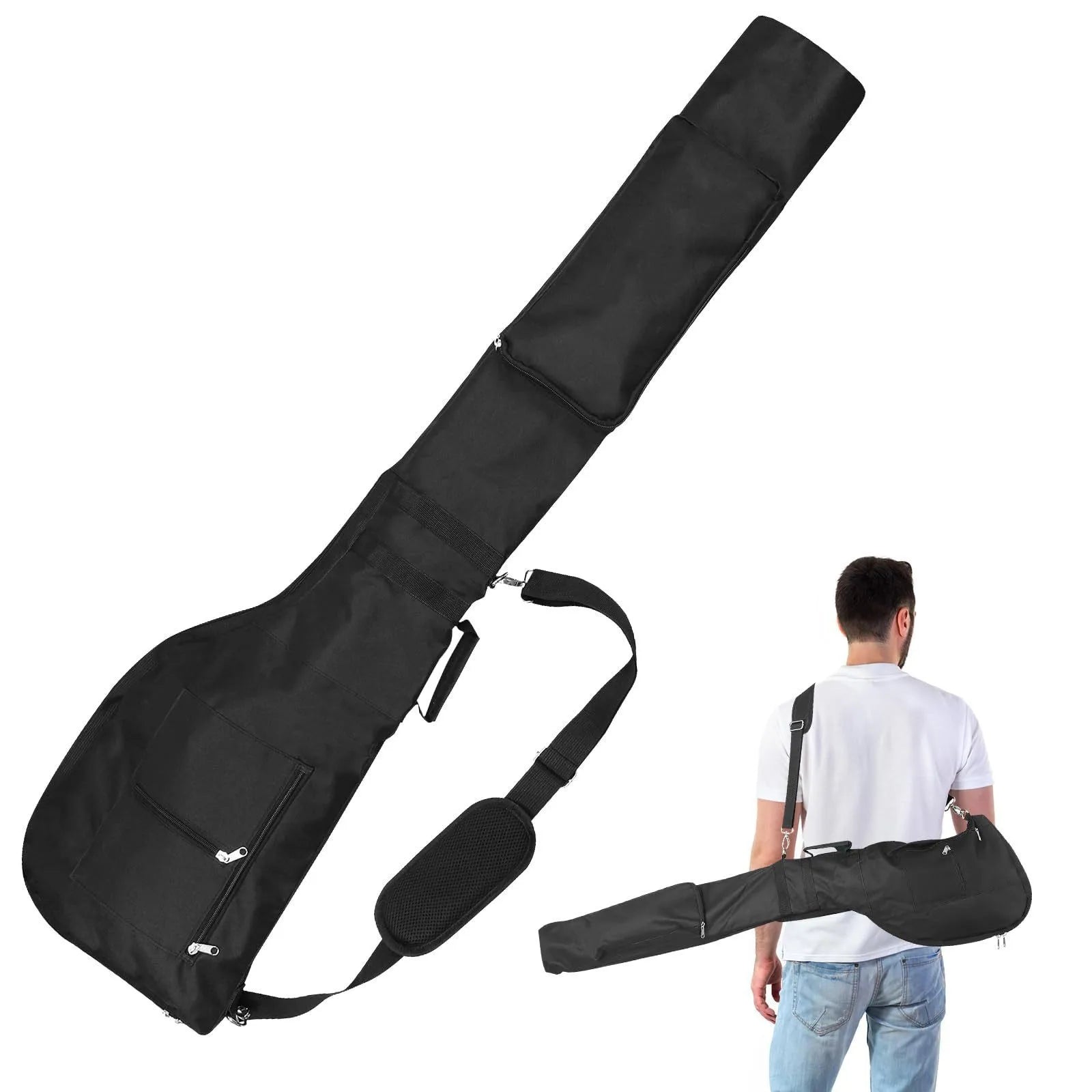 Golf Sunday Bag Golf Club Bag Mini Golf Bag Training Practice Golf Bag Travel Case Foldable