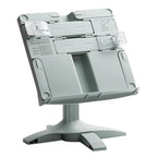Ergonomic Adjustable Reading Stand - Lightweight, 2-in-1 Desktop Book&Laptop Holder with Height Options for Comfortable Viewing