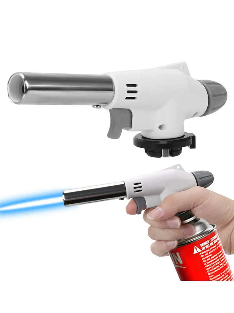 Multifunctional Portable Flame Gun Torch Burner For Camping BBQ Desserts Soldering Cooking Heating Tool Household Igniter Main image