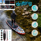 Funwater SUPFW10A Ultra-light inflatable Paddle Board 330*84*15 Paddle Board size, PVC Material, Adult Water Sports, yoga, fishing, Travel, Sea surfing non-slip Paddle Board