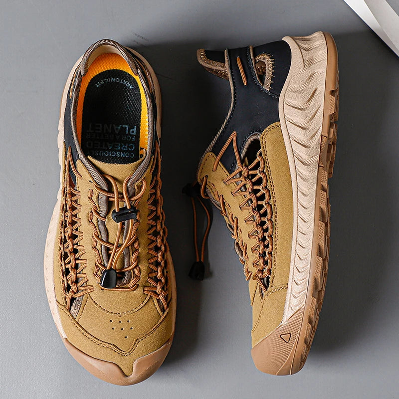 Classic Brand Summer Breath Trekking Sneaker Top Quality Wearable Mountain Climbing Shoe Unisex Anti Slip Outdoor Hiking Shoe