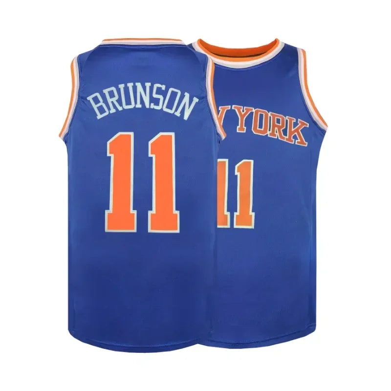 Boyfriend Style Men's Basketball Jersey No.11 Embroidered Sportswear Vest Breathable Casual Tank Top For Sports Running,Workout Main image