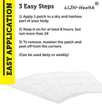 30 Patches Vitamin B Complex Transdermal Patches All B Vitamins Folic Acid, Vitamin C  Immune, Energy & Metabolism Support