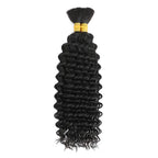 P4/27 Highligt Deep Wave Bulk Human Hair Braiding Blonde Curly Brazilian Human Hair Extensions for Micro Braiding No Weft