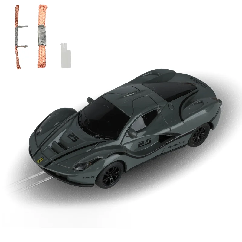 Analog Slot Car 1 43 1/43 Scale CLK GTR F1 Veneno Police LaFerrari Coche Evolution Racing Race Track Toy Cars