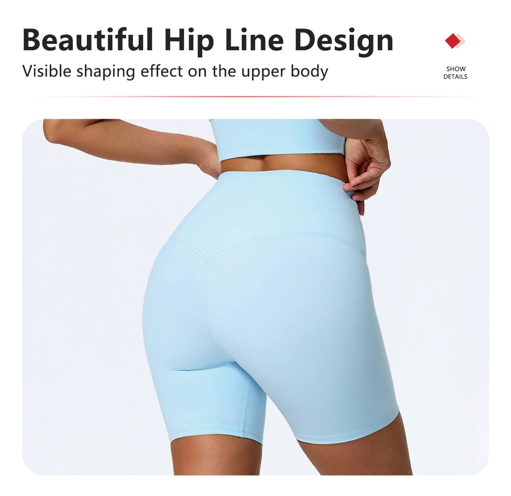 Hearuisavy Summer Super-Soft 2Pcs Women's Running Sports Shorts Set Breathable Fitness Yoga Bra Casual Push Up Workout Crop Top