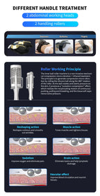 6500W MYOslim Sculpting Butt Lift Machine 2 in 1 Body Sculpt Machine RF Roller Muscle Stimulator Body Shaping Massage Equipment