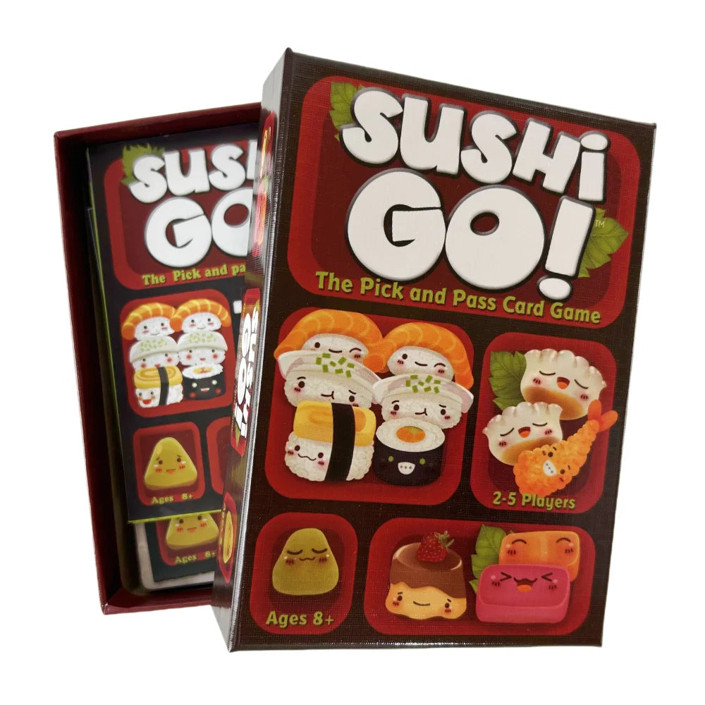 Sushi Go Party Family Gathering Game Card,Fun Card Game,Party Board Deck