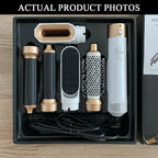 5 in 1 Hair Dryer Brush Hot Comb Set Professional Curling Iron Hair Straightener Styling Tool For Professional Hair Dryer
