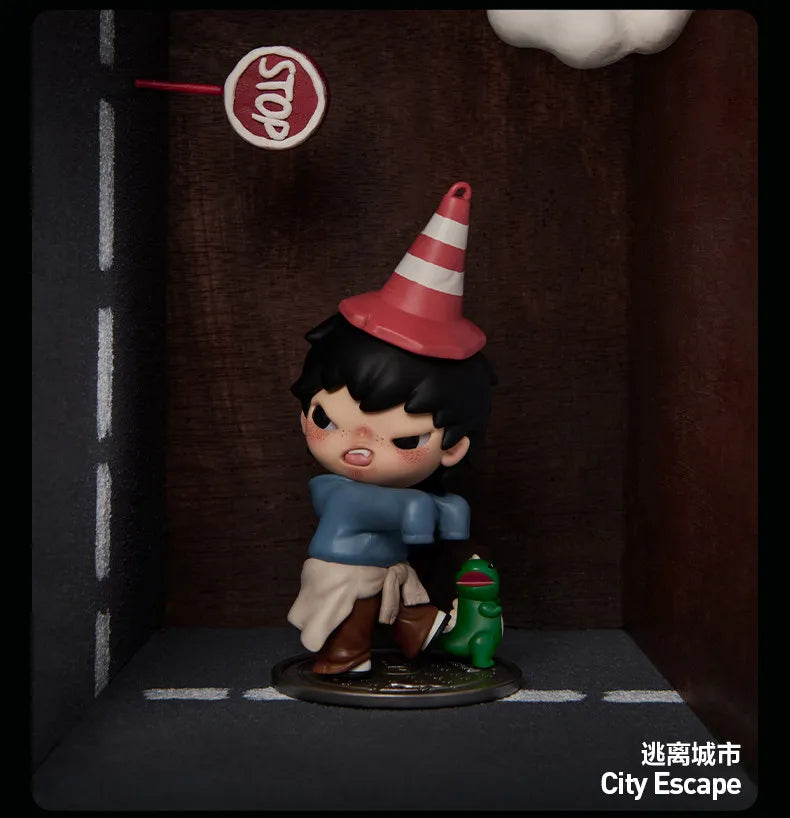 POP MART Hirono TAMED WILDGRASS Series Mystery Box Genuine Blind Box Guess Toys Bag Ornament Figurines Home Decor Desktop Dolls