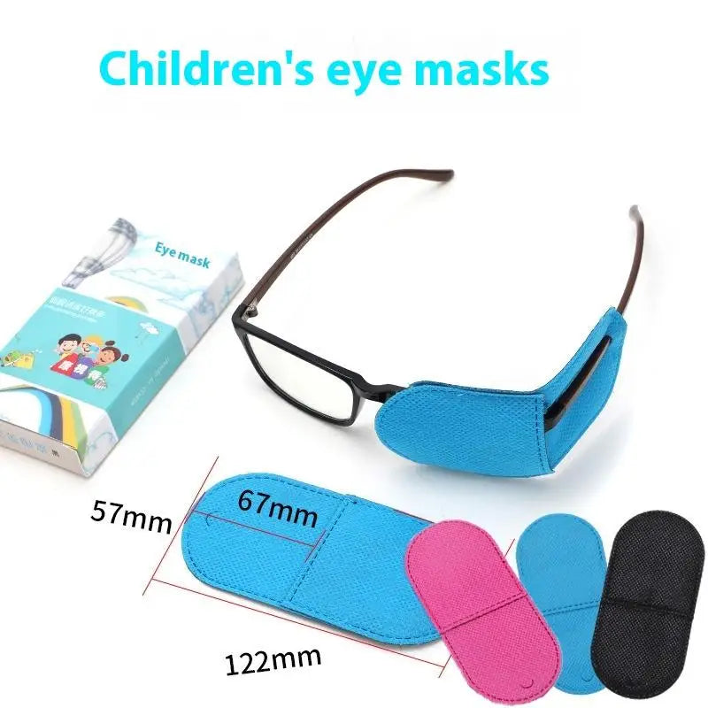 6PCS Eye Patch Kawaii Cute Diy Daily Use Amblyopia Eyeglasses Patches Eyeshade Kid Strabismus Treatment Vision Care For Girl Main image