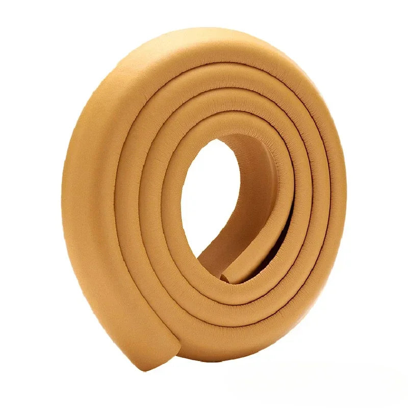 2M Table Corner Safety Bumper Strips Baby Protection Strips Bumper Corner Soft Cover Strips Table Corner Protection Anti