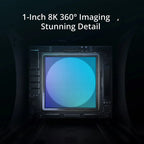DJI Avata 360 Drone 1-Inch Sensor 8K HDR Panoramic Drone 4K Single Lens Mode 20km Range 4G Enhanced Transmission FPV Quadcopter Avata 360
