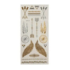 Gold Lace Tattoo Sticker Hanna Tattoo Tattoo Waterproof Temporary Tattoo Stickers Cool English Alphabet Fake Tattoos