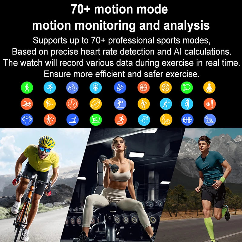 New For OPPO Ultra Thin Smart Watch Men AMOLED HD Screen Always Show Time Heart Rate Bluetooth Call Sports Waterproof Smartwatch