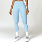 New Summer High Waist Sport Legging Women Stretch Gym Pants Women Running Workout Leggings Female Soft Tights Push Up Yoga Pants
