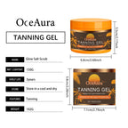Body Tanning Gel Hydrating Lasting Natural Bronzing Soothe Drying Even Skin Tone Accelerate Dark Skin Sun Tanning Body Cream