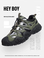 Spring Summer Fashion Pink Women's Hiking Sneakers Comfortable Non-slip Trekking Shoes Trainers Man Outdoor Sports Sneakers Men
