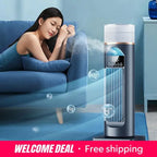 NEW Cold Air Fan Cool Air Fan Persona Air Conditioner Adjustable Speeds Humidifier Cool Gadgets with Timer & Remote