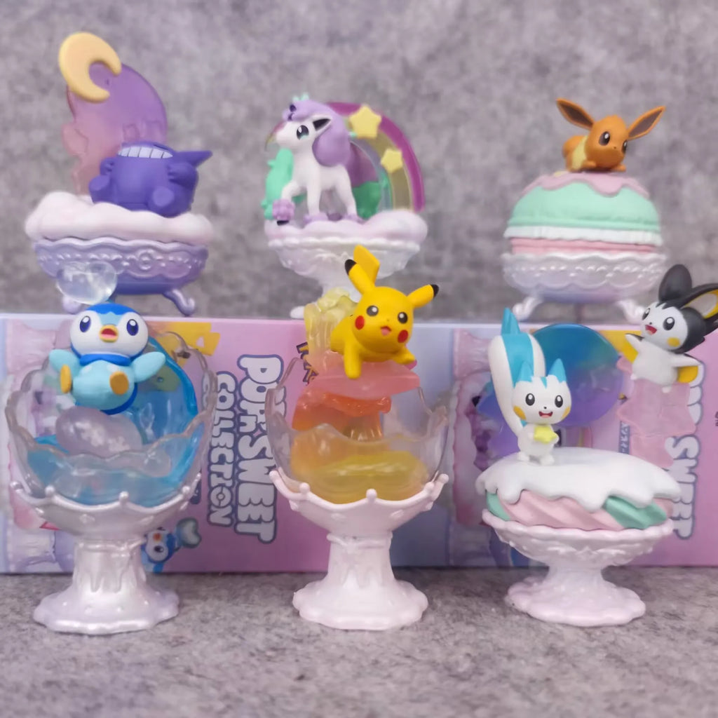 Pokemon Starry Sky Pikachu Mystery Box Eevee Blind Box Anime Figures Snorlax Surprise Gift Colletions Toy