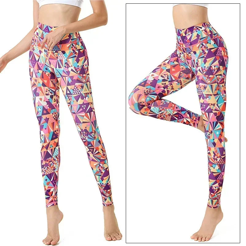 Cloud Hide Yoga Pants Long Sports Leggings Women Fitness Tights Girls High Waist Running Workout Trouser Plus Size Tummy Control
