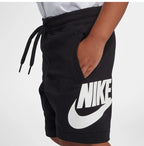 Nike genuine summer children's retro sports logo printed straight leg shorts HA5017-023