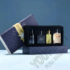 Luxury Brand Perfume Men Cologne 100ml Parfums Homme Gift Box 4Pcs Set Perfumes Masculinos Natural Floral Fruity Scent Spray