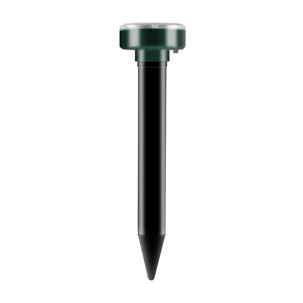 4/8X Solar Repeller Powered Ultrasonic Sonic Mouse Mole Pest Rodent Repellent Vibration Wave Yard Outdoor Garden Lawn Farm Field